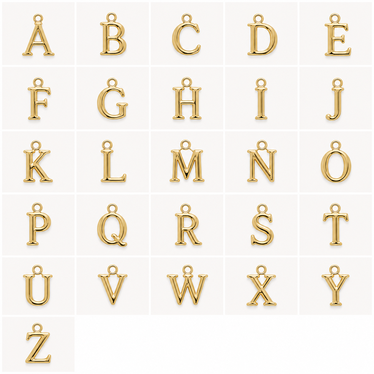 Classy Letters A t/m Z
