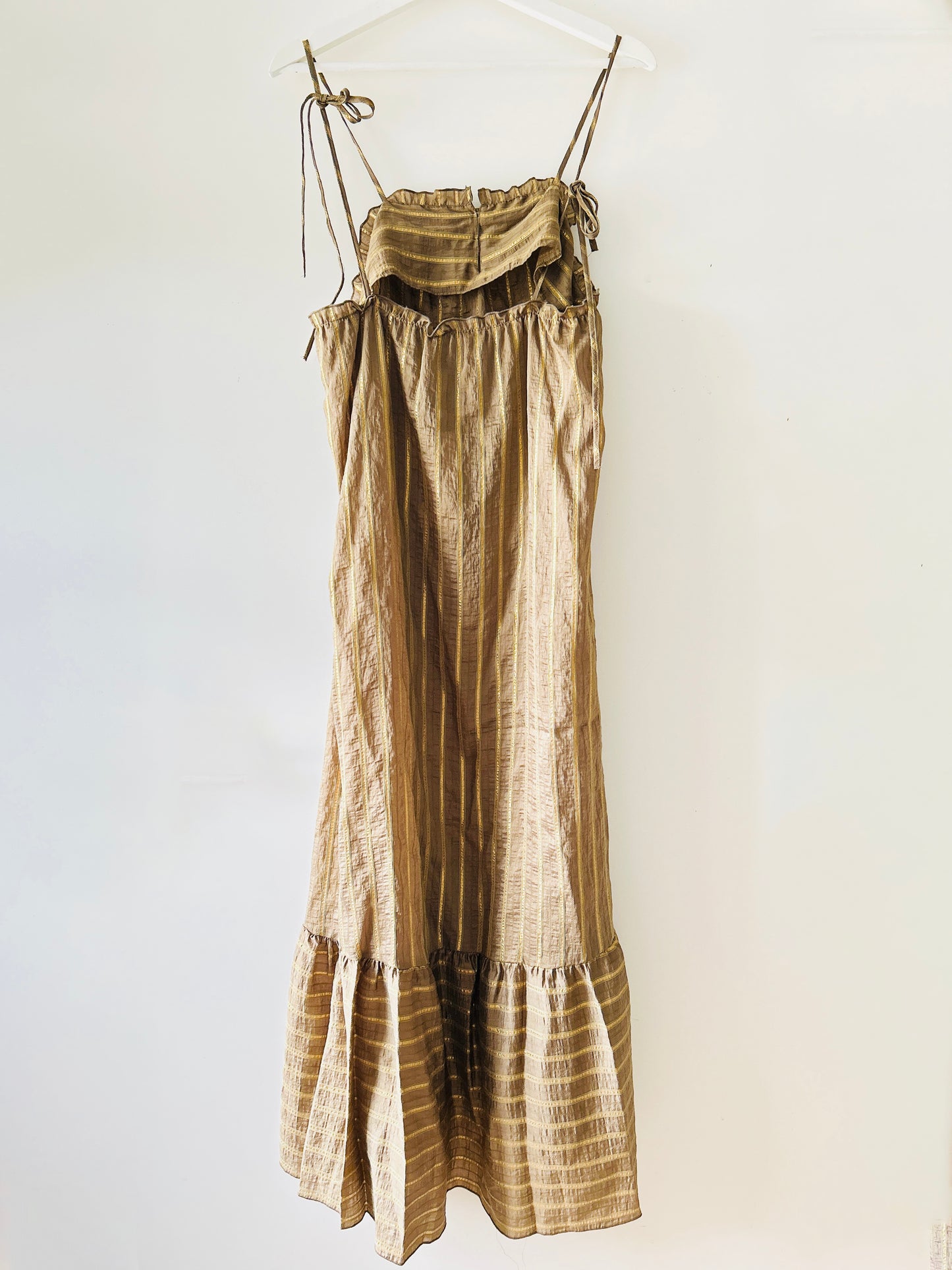 Robe longue asymétrique Zara