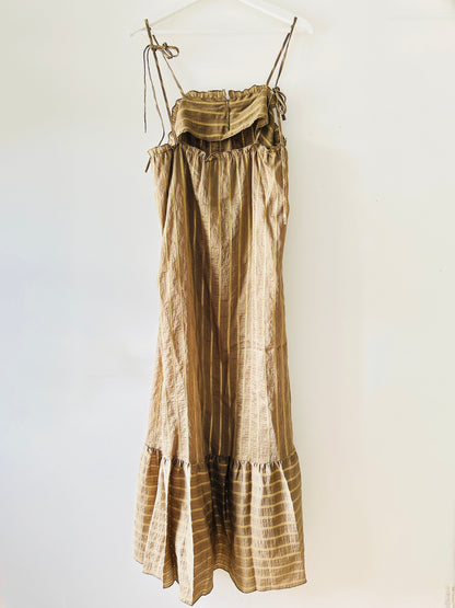 Robe longue asymétrique Zara