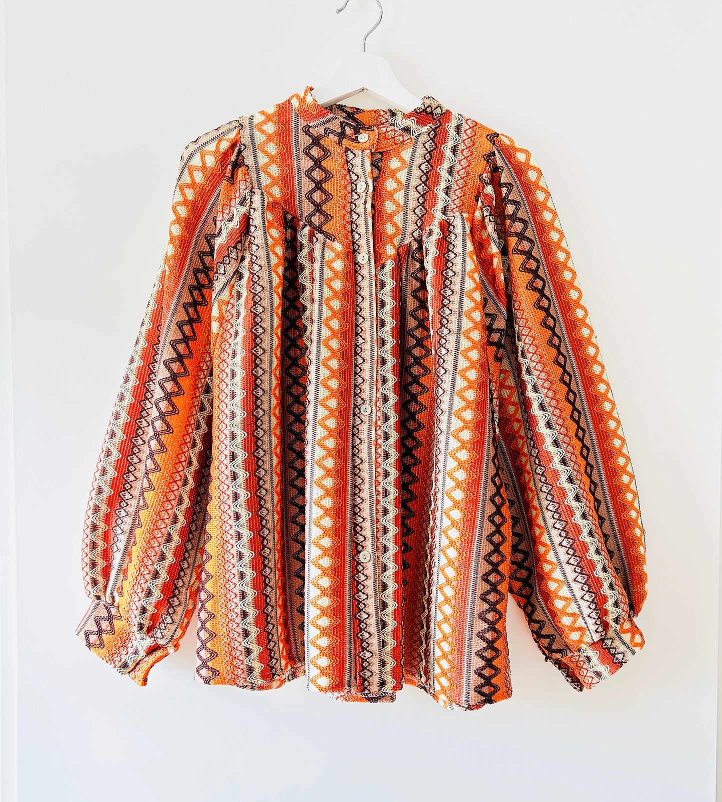 Blouse - Flora oranje