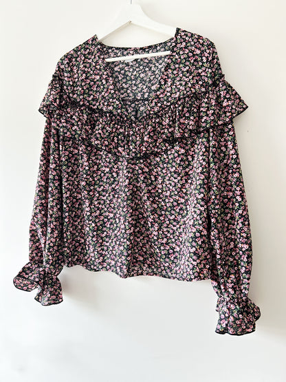 Bloemetjes blouse Loavies