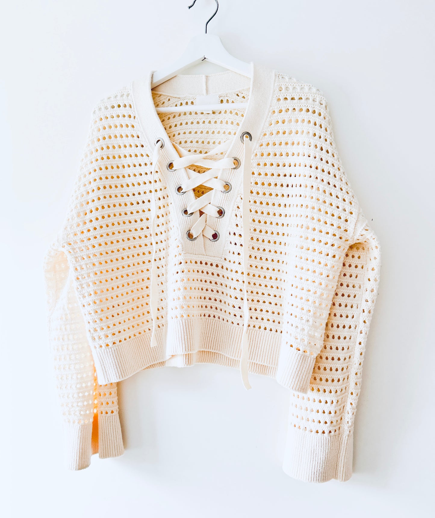 Crochet sweater H&amp;M
