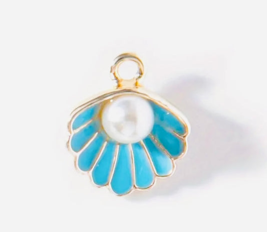 Schelp - blauw