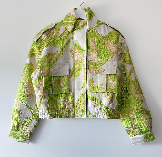 Bomberjack - Neon-groen Libelle