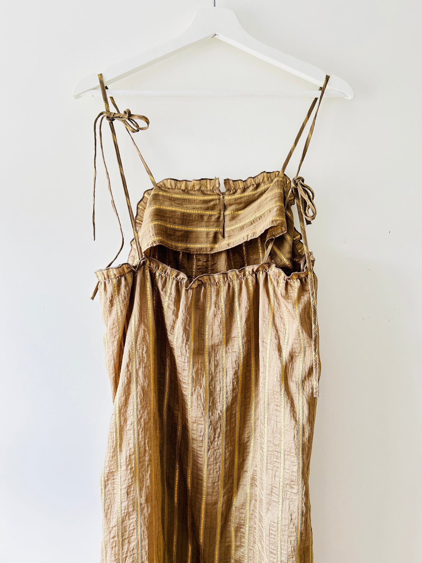 Robe longue asymétrique Zara