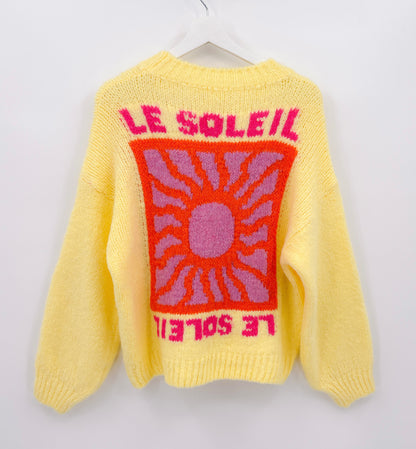 Trui - Le Soleil geel