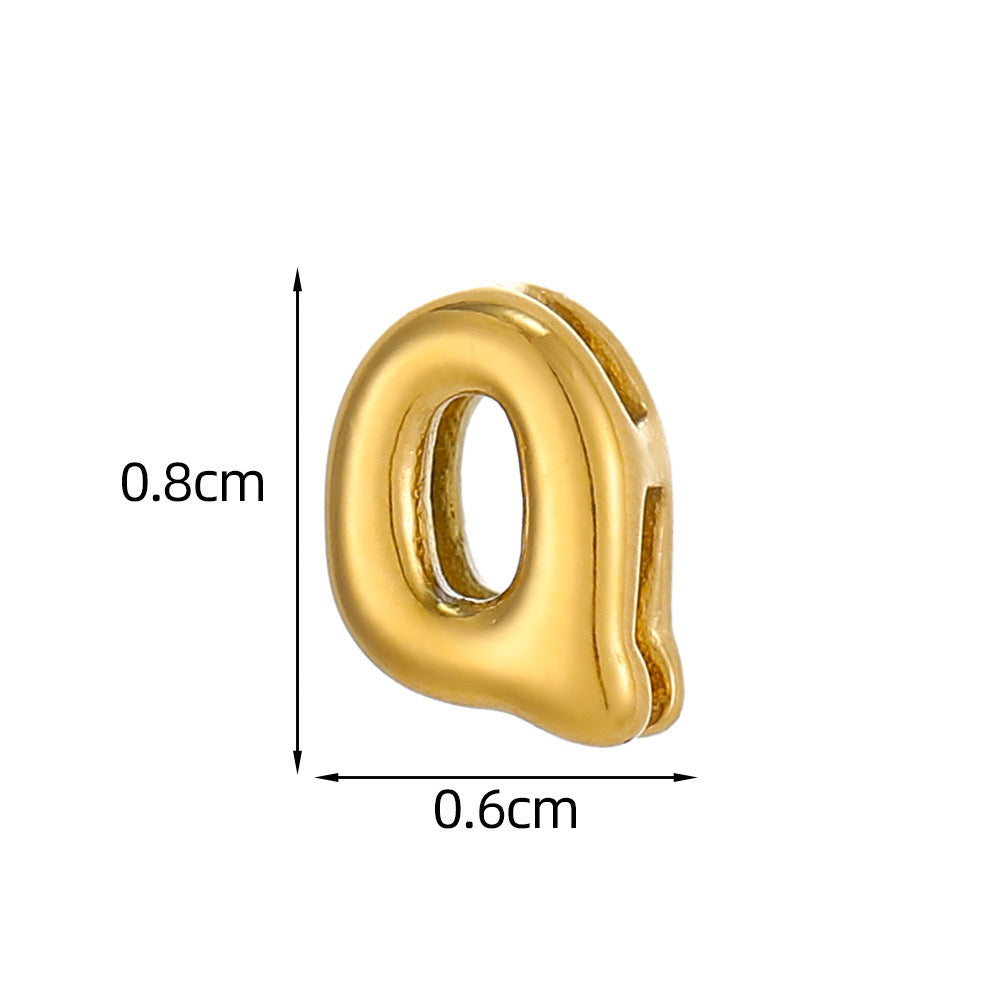 7 t/m 9 Bubble Letters - Naamketting