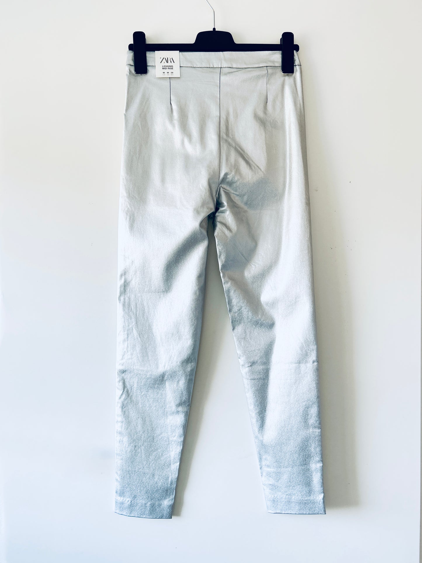 Pantalon argenté Zara