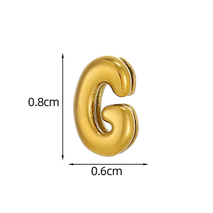 7 t/m 9 Bubble Letters - Naamketting