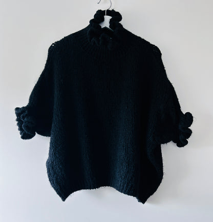 Knitted Sweater - Madelief black