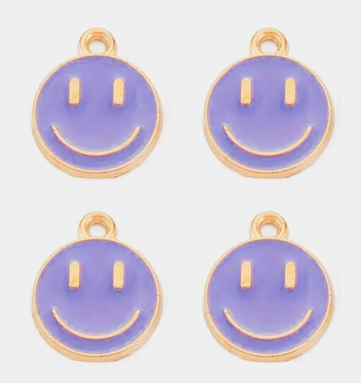 Smiley - paars