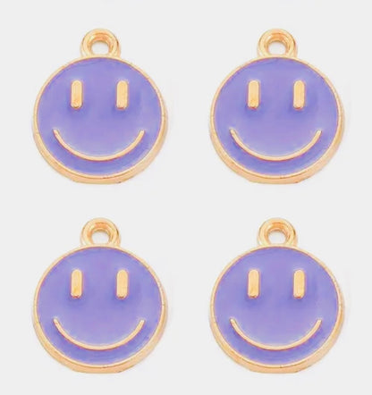 Smiley - paars