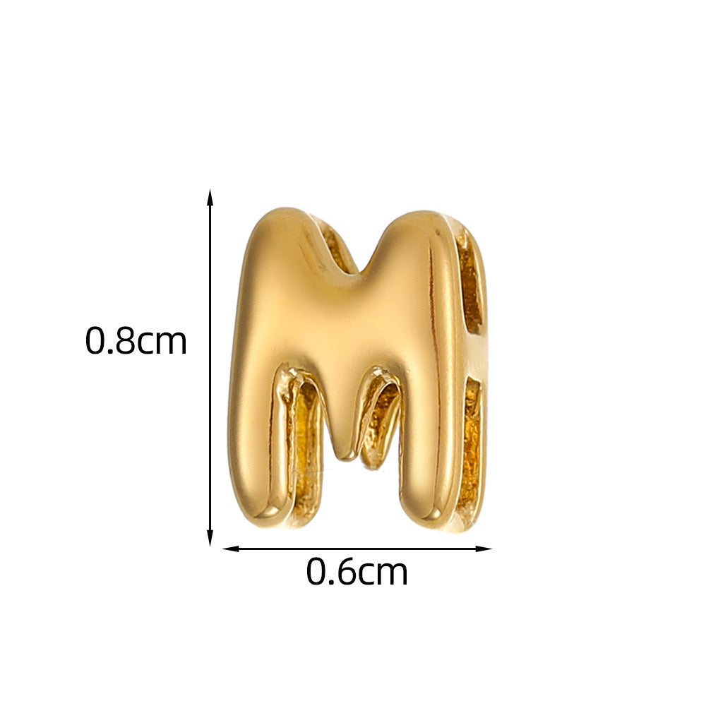 7 t/m 9 Bubble Letters - Naamketting