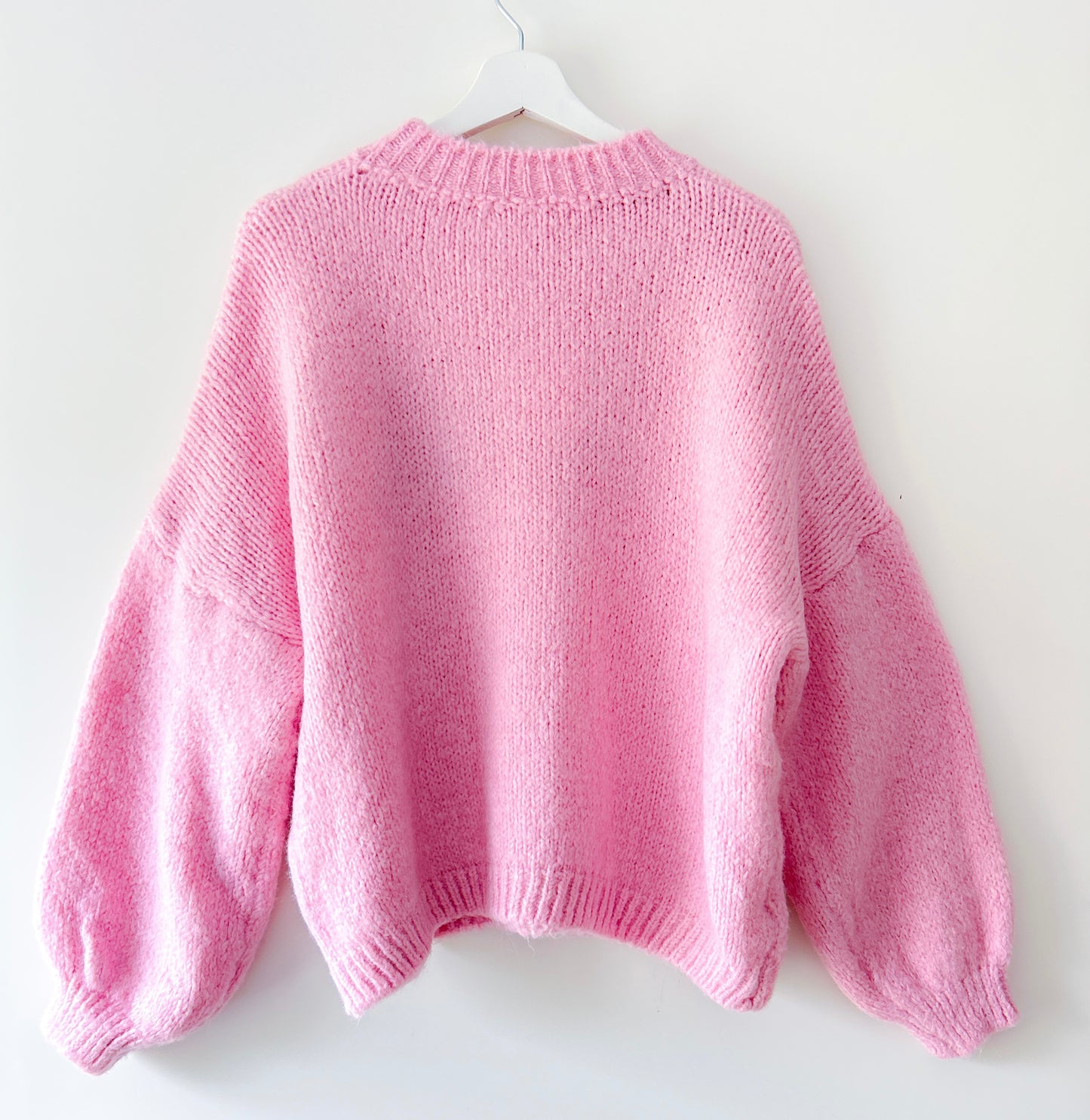 Knitted Sweater - Limoncello Pink