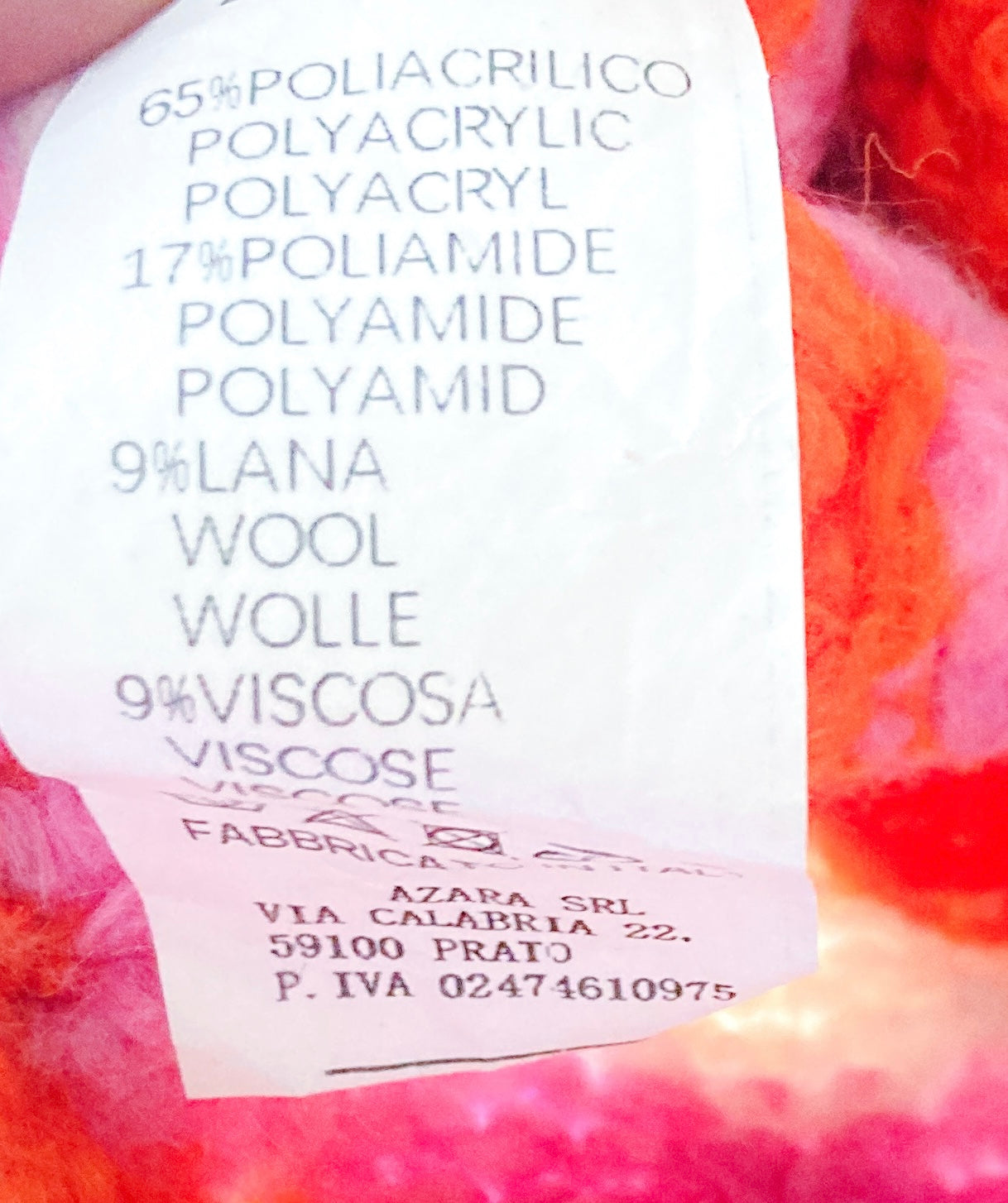 Vest - Lovely roze/oranje