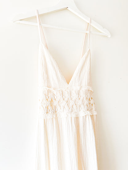 Robe longue asymétrique Zara