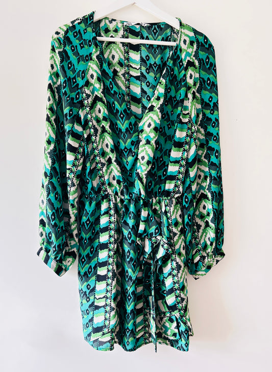 Mini-robe bleue Zara