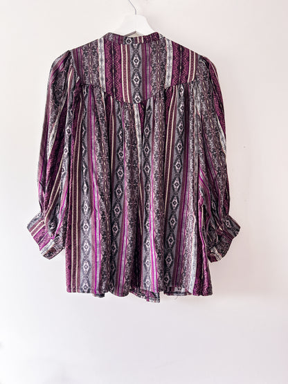 Blouse - Isa paars