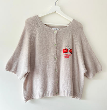 Vest - Cherry beige