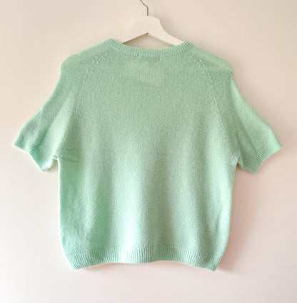 Trui - Roos mintgroen
