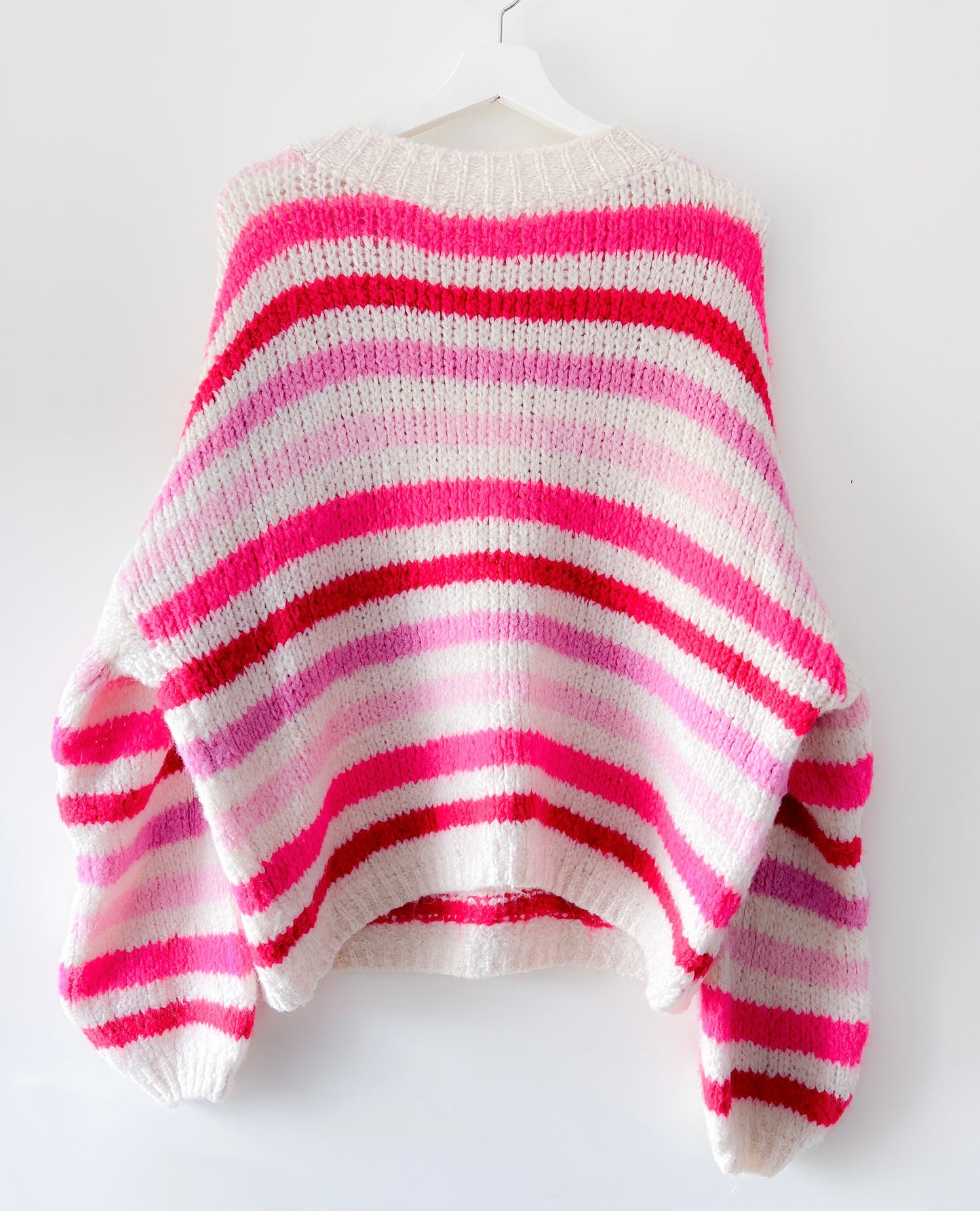 Trui - Loreen roze strepen
