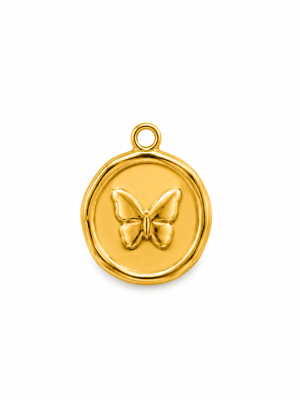 Vlinder rond bedel