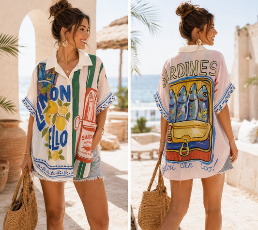 Blouse - Lemon Flo